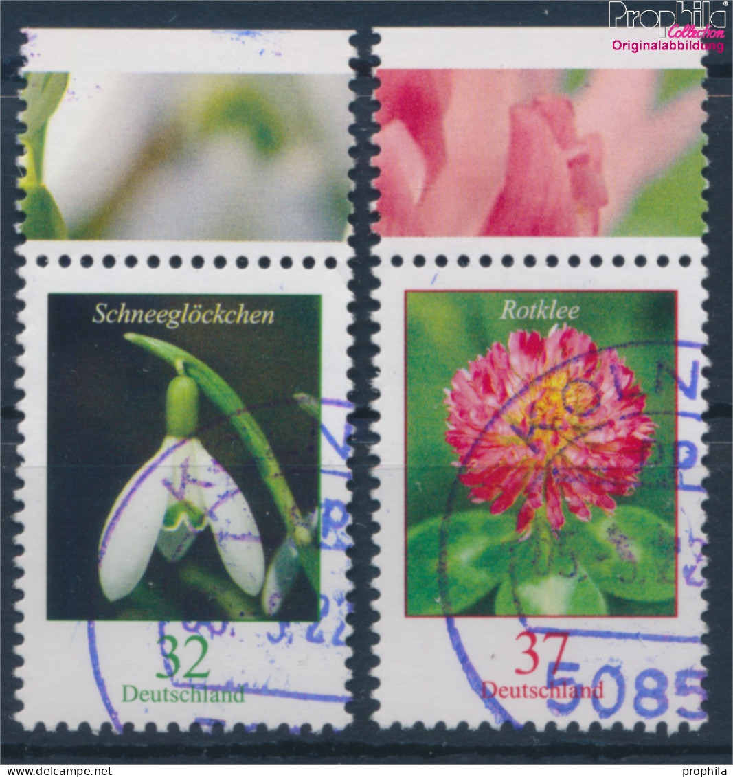 BRD 3655-3656 (kompl.Ausg.) Gestempelt 2022 Freimarken: Blumen (10351918 - Used Stamps