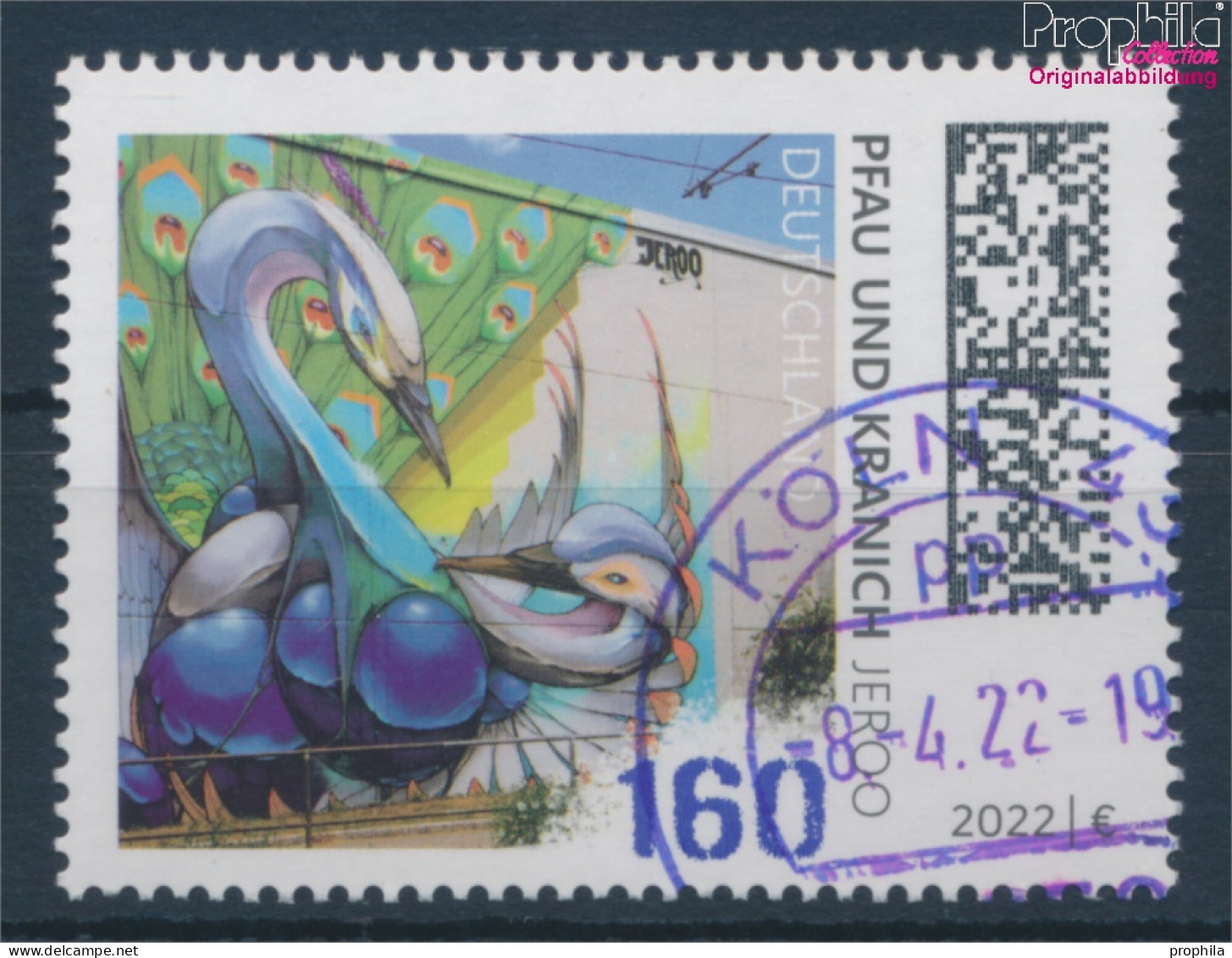 BRD 3667 (kompl.Ausg.) Gestempelt 2022 Street Art (10351913 - Used Stamps