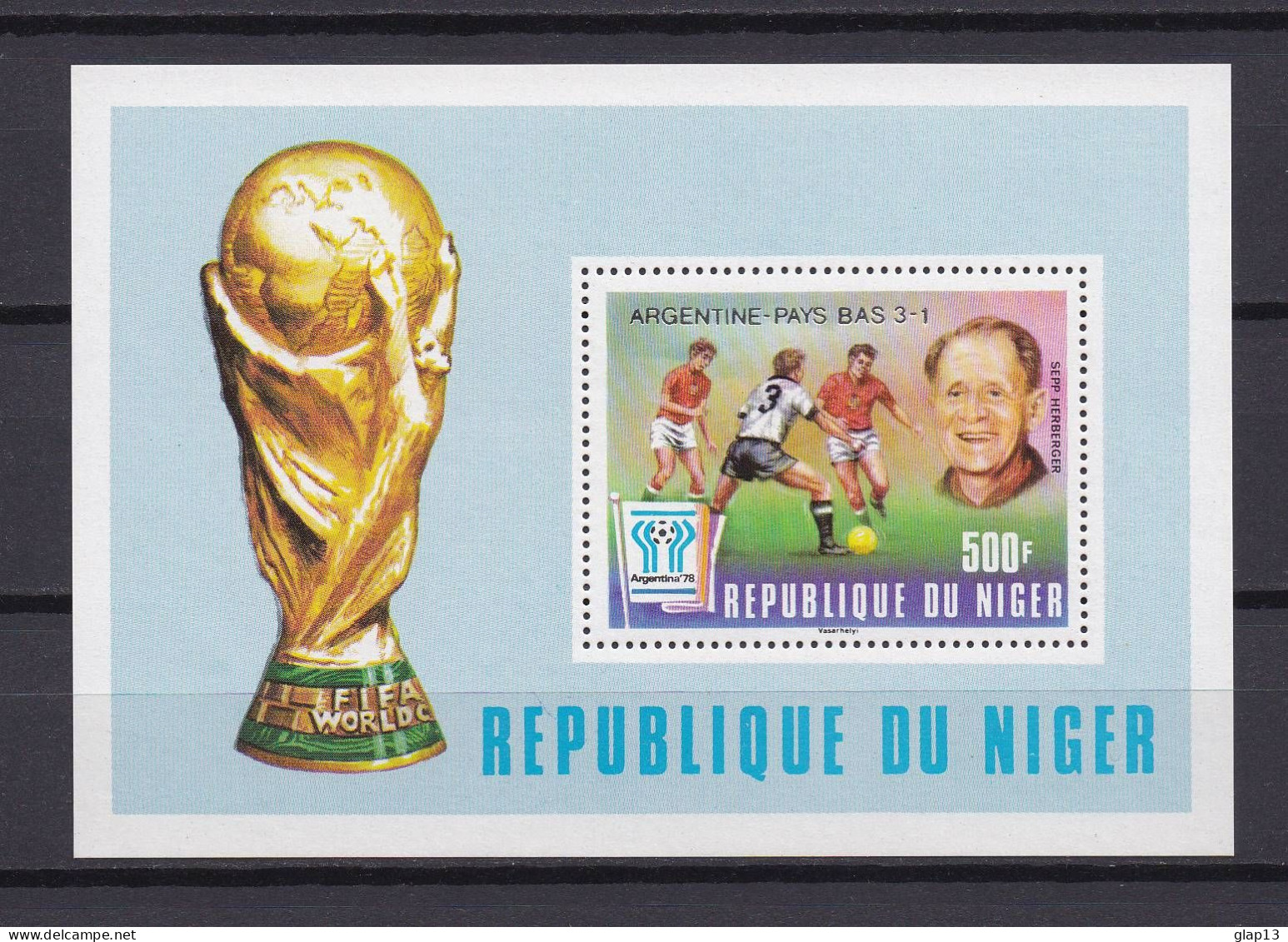 NIGER 1978 BLOC N°22 NEUF** FOOTBALL - Niger (1960-...)