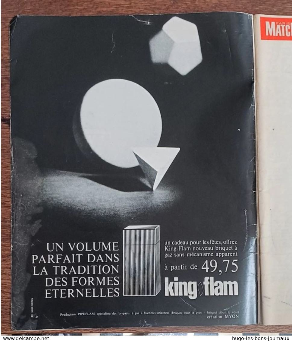 Paris Match N°766 14 Décembre 1963_Hommage à Jackie Kennedy - Gente