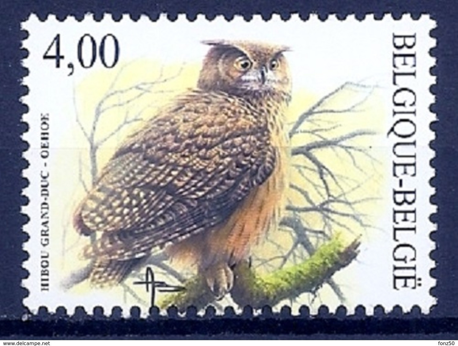 BELGIE * Buzin * Nr 3270 * Postfris Xx * DOF FLUOR  PAPIER - 1985-.. Vogels (Buzin)