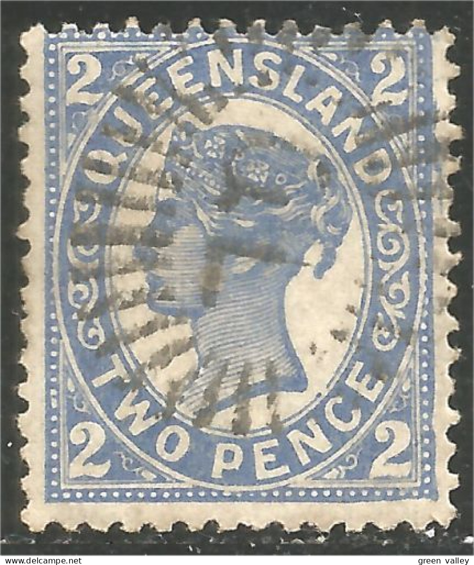 752 Queensland TWO PENCE (QUE-13) - Gebraucht