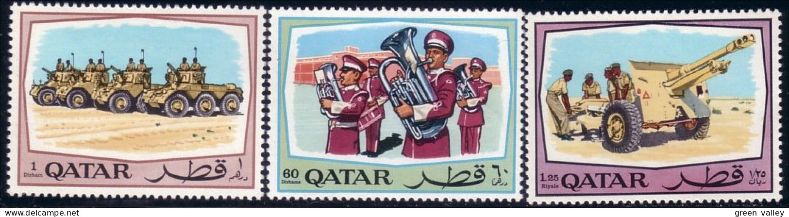 750 Qatar 1969 Police Security Forces Sécurité MLH * Neuf (QAT-65) - Accidents & Sécurité Routière