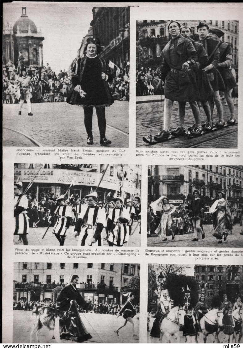 Nord France. Album Souvenir Des Fastes De Lille. 12 Mai 1951. Numéro Spécial. 44 Pages. - Tourisme & Régions