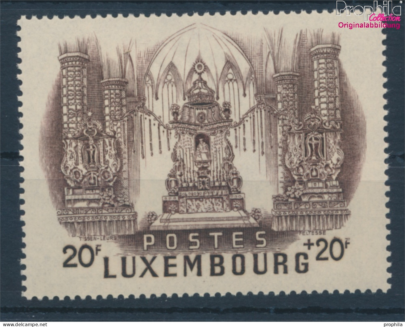 Luxemburg 386 Postfrisch 1945 Madonna Von Luxemburg (10363259 - Nuevos