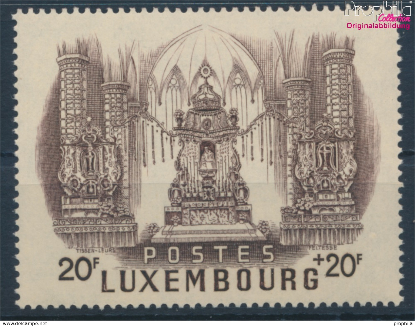 Luxemburg 386 Postfrisch 1945 Madonna Von Luxemburg (10363367 - Neufs