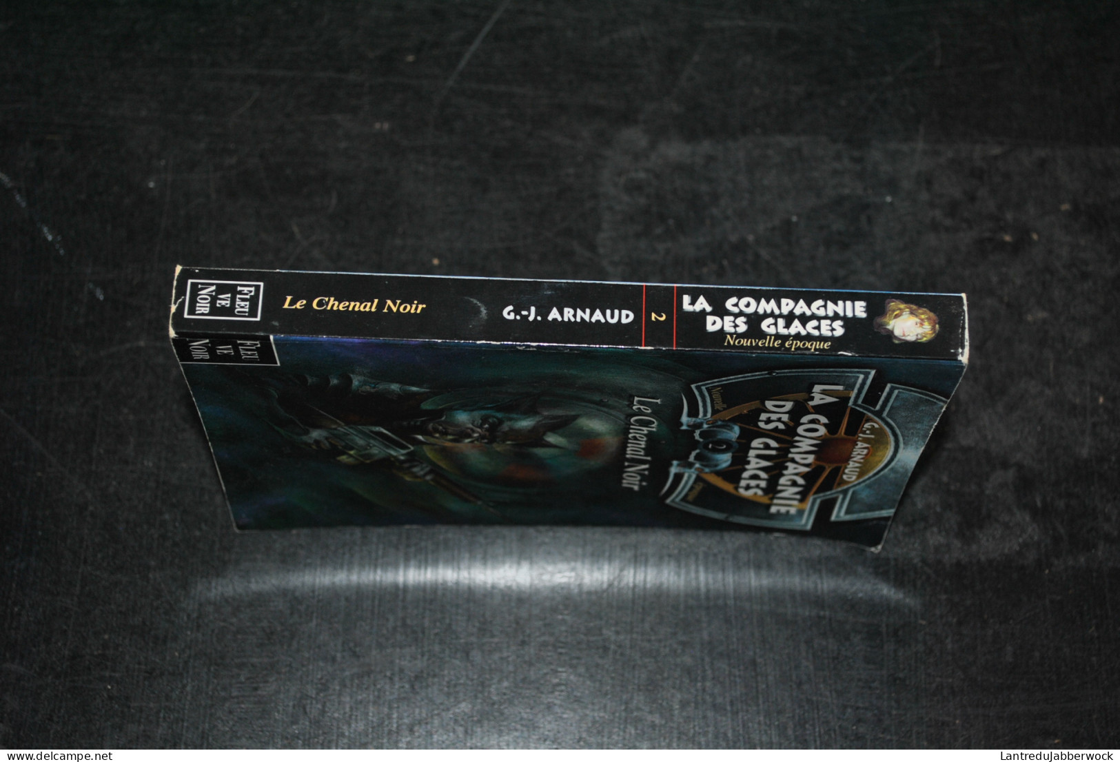 G.J ARNAUD La Compagnie Des Glaces Nouvelle époque 2 Le Chenal Noir Fleuve Noir 2001 - Chroniques Glaciaires Inédit - Fleuve Noir