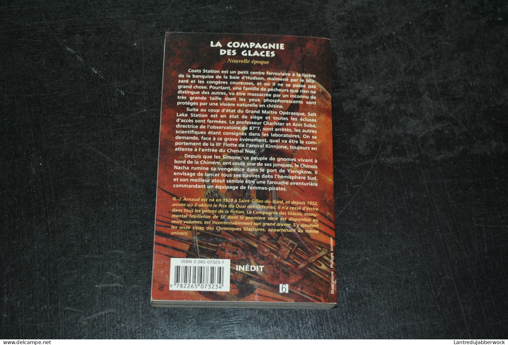 G.J ARNAUD La Compagnie Des Glaces Nouvelle époque 8 Les Griffes De La Banquise Fleuve Noir 2002 Inédit - Fleuve Noir