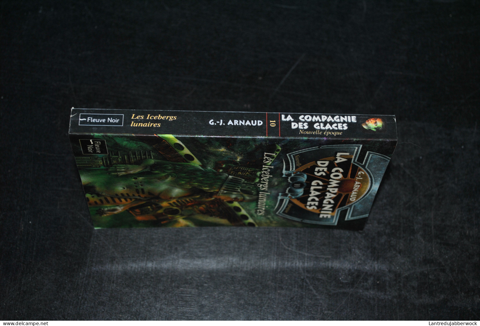G.J ARNAUD La Compagnie Des Glaces Nouvelle époque 10 Les Icebergs Lunaires Fleuve Noir 2002 Inédit - Fleuve Noir