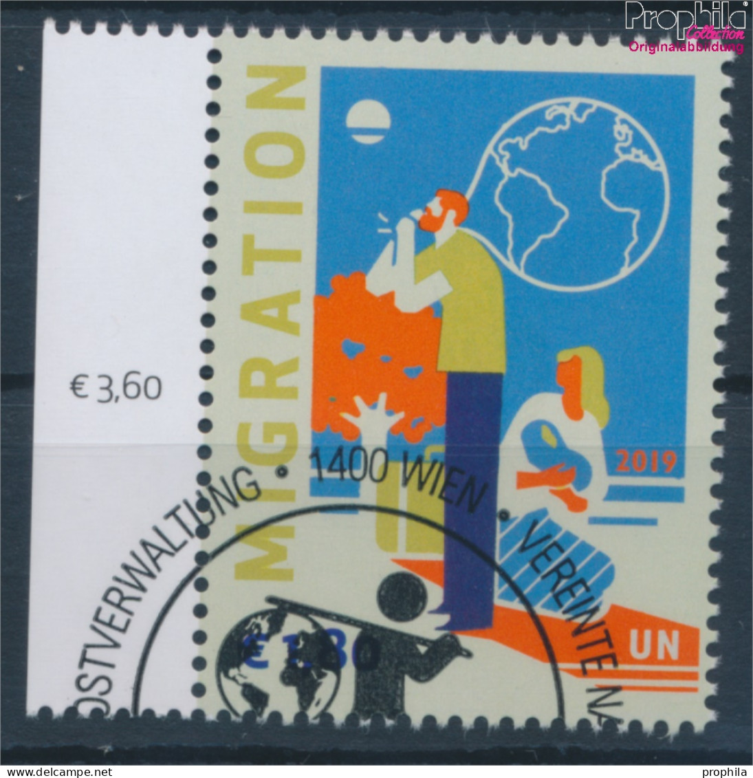 UNO - Wien 1050 (kompl.Ausg.) Gestempelt 2019 Migration (10357238 - Used Stamps