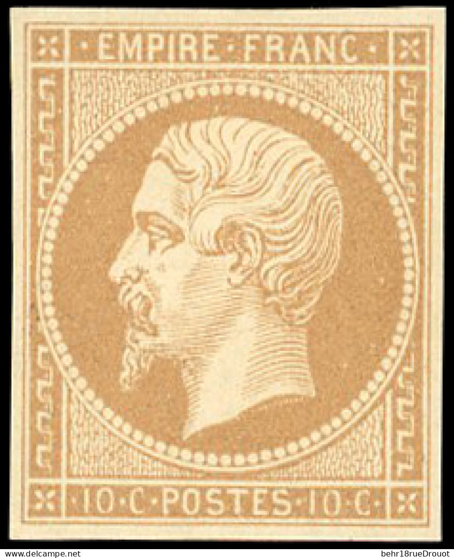 * 13B - 10c. Bistre. TB. - 1853-1860 Napoléon III