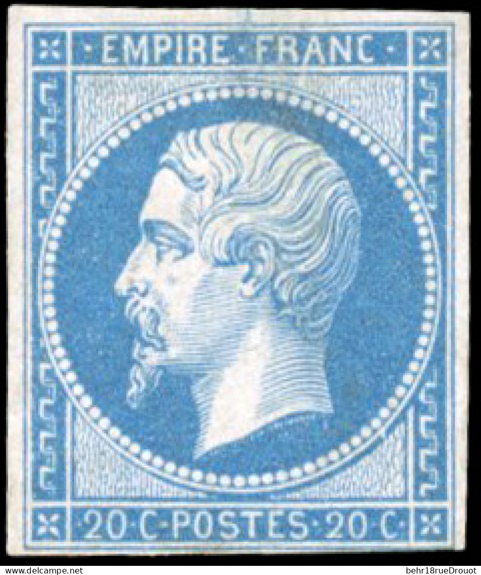 * 14A - 20c. Bleu. TB. - 1853-1860 Napoléon III