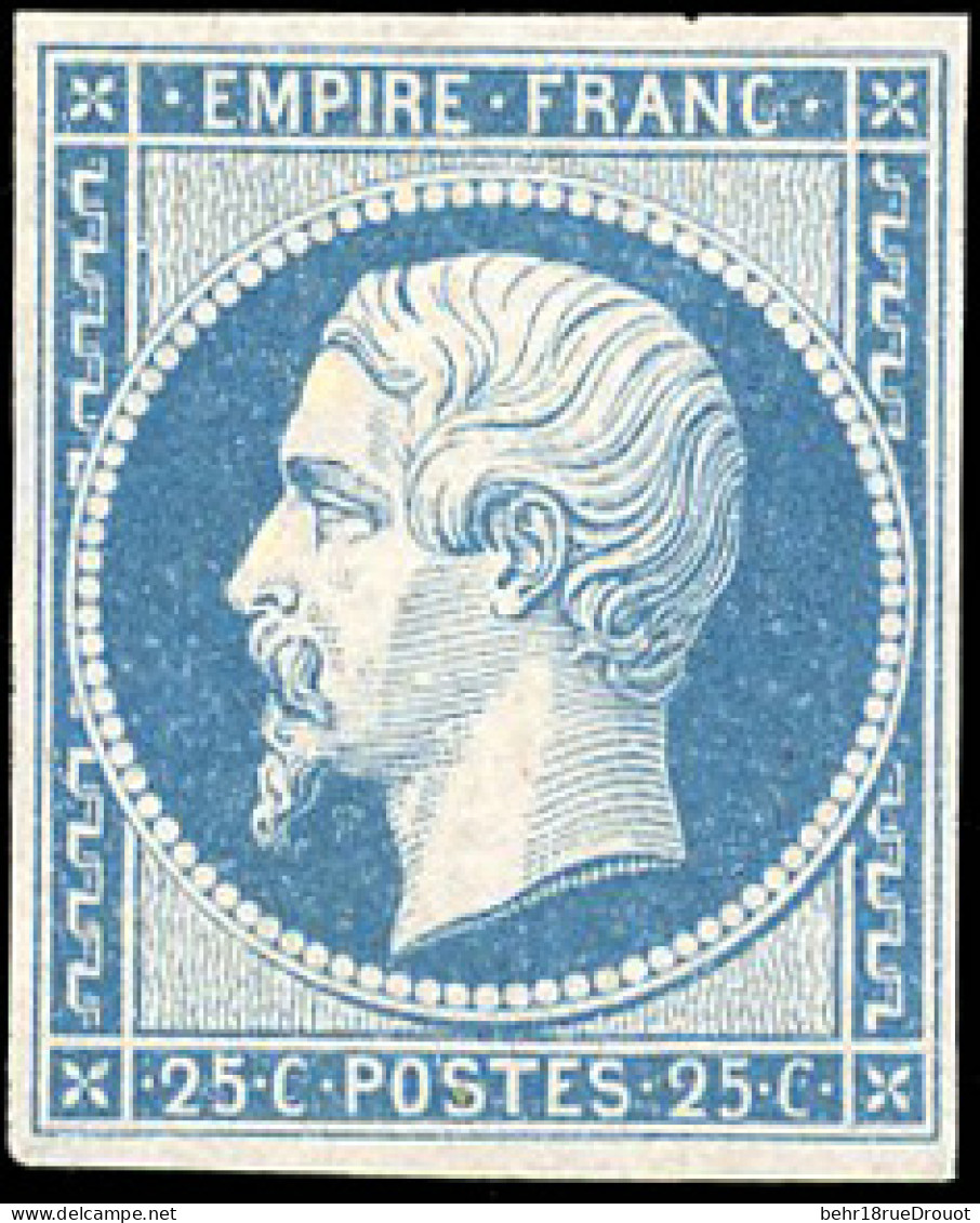 (*) 15d - 25c. Bleu Clair. TB. - 1853-1860 Napoléon III.