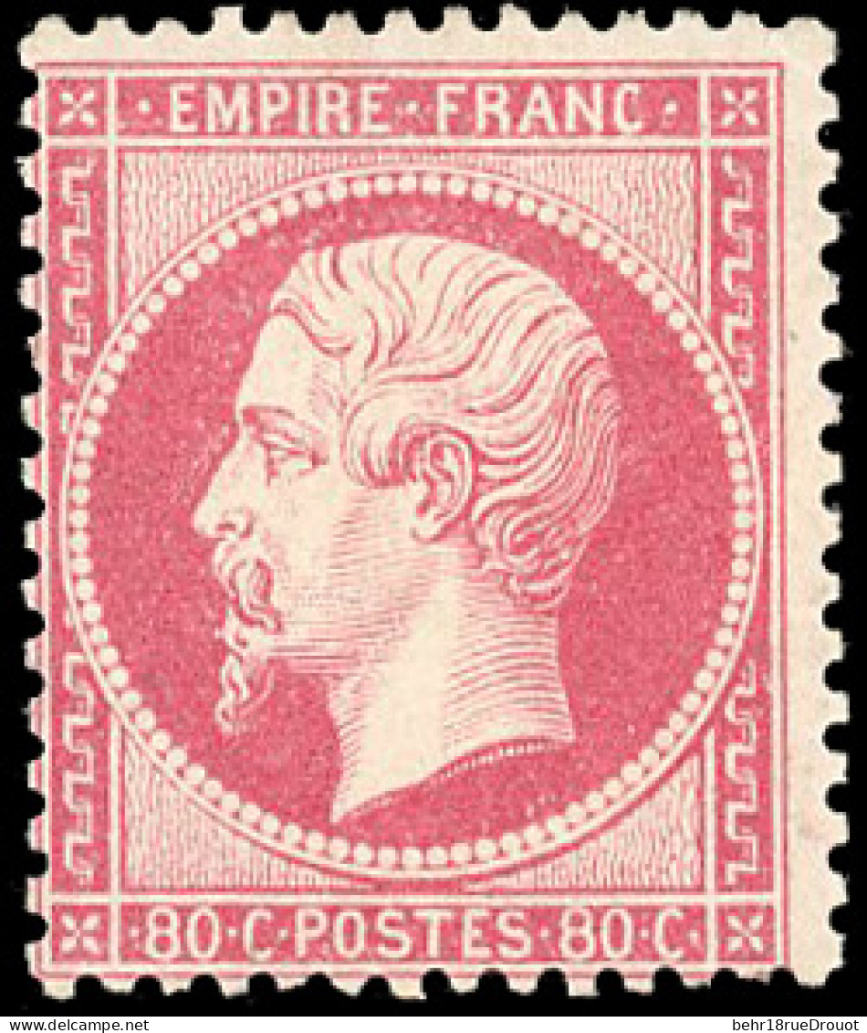 ** 24 - 80c. Rose. B. - 1862 Napoléon III