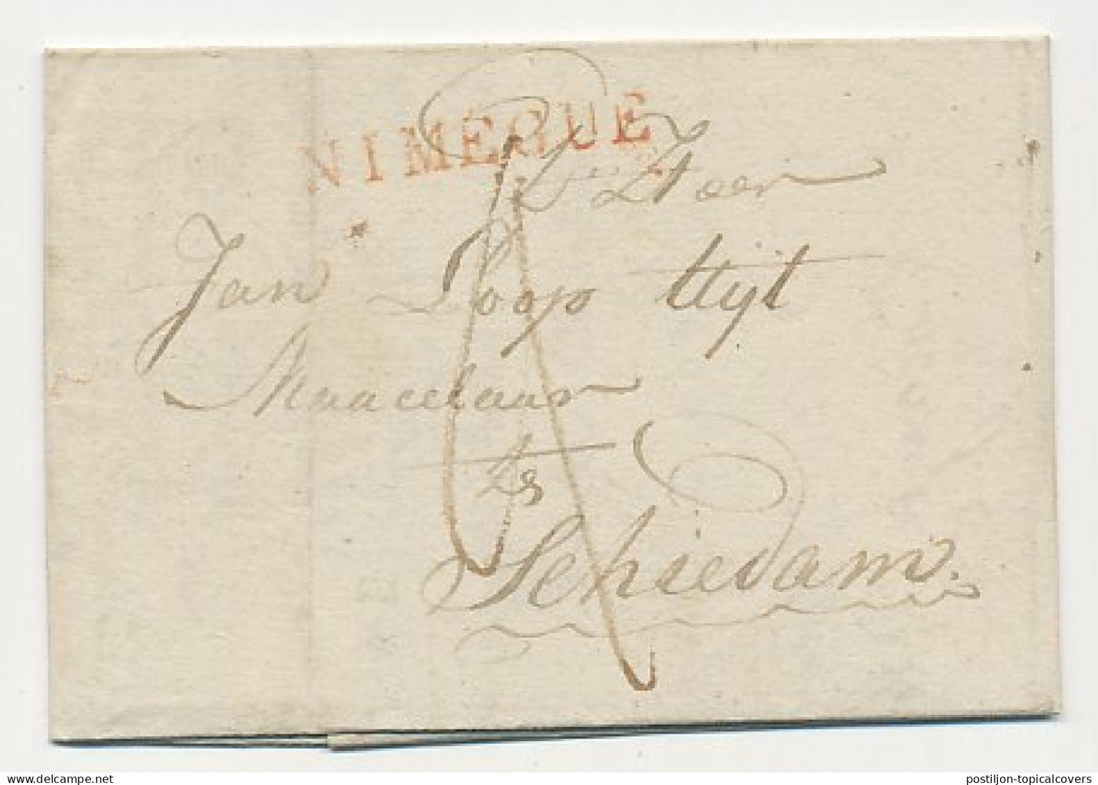 Nimegue - Schiedam 1814 - ...-1852 Prephilately