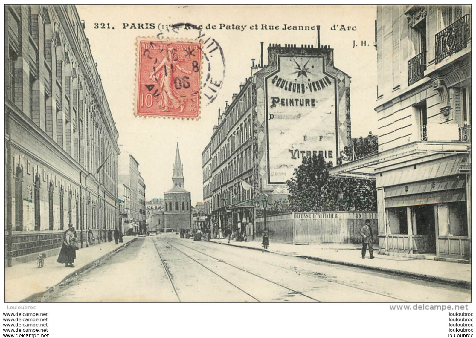 PARIS XIII  RUE DE PATAY ET RUE JEANNE D'ARC - District 13