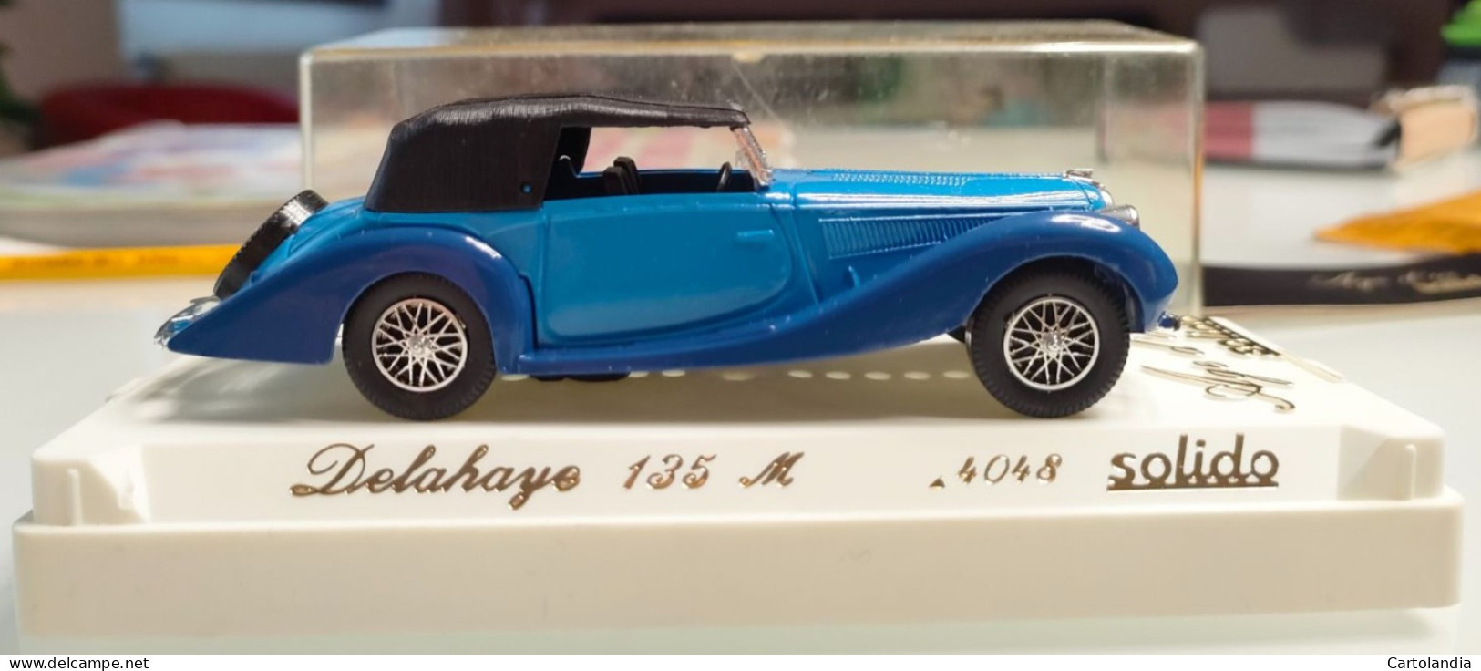 SOLIDO AGE D'OR   DELAHAYE 135 M      N°  4048 - Otros & Sin Clasificación