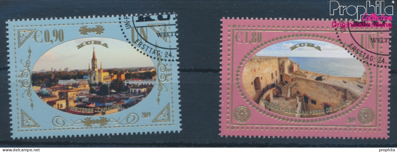 UNO - Wien 1070-1071 (kompl.Ausg.) Gestempelt 2019 UNESCO Welterbe Kuba (10357215 - Used Stamps