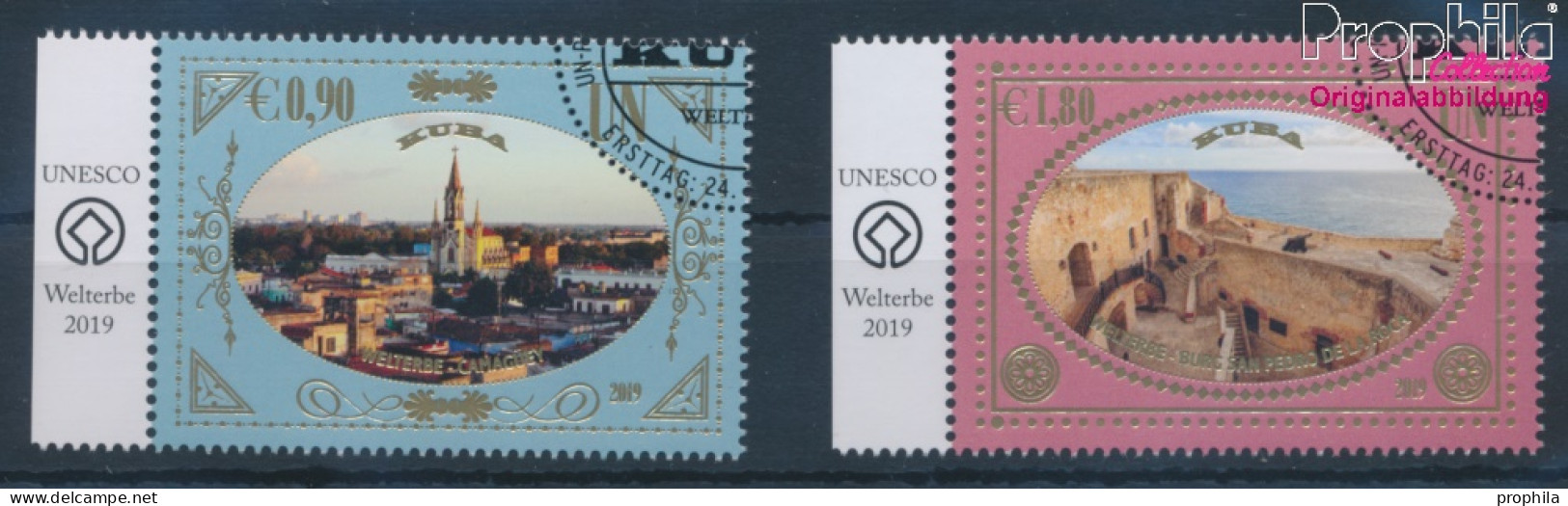 UNO - Wien 1070-1071 (kompl.Ausg.) Gestempelt 2019 UNESCO Welterbe Kuba (10357217 - Gebruikt