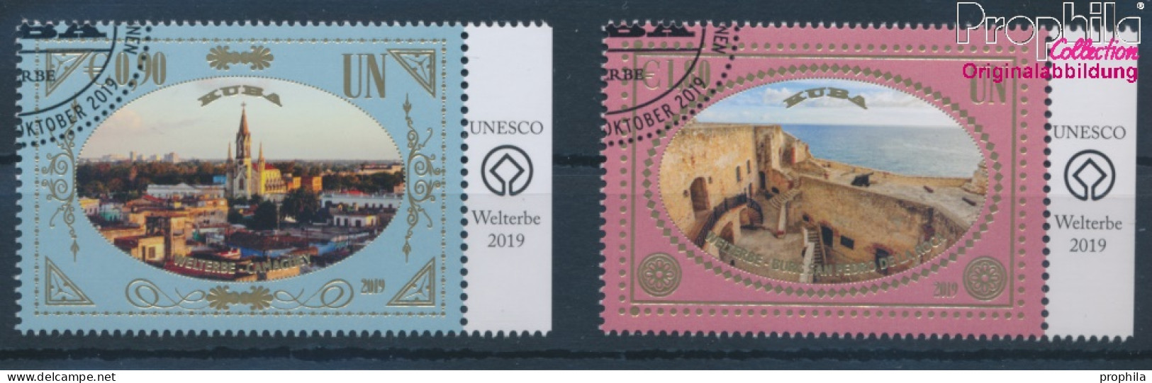 UNO - Wien 1070-1071 (kompl.Ausg.) Gestempelt 2019 UNESCO Welterbe Kuba (10357218 - Gebruikt