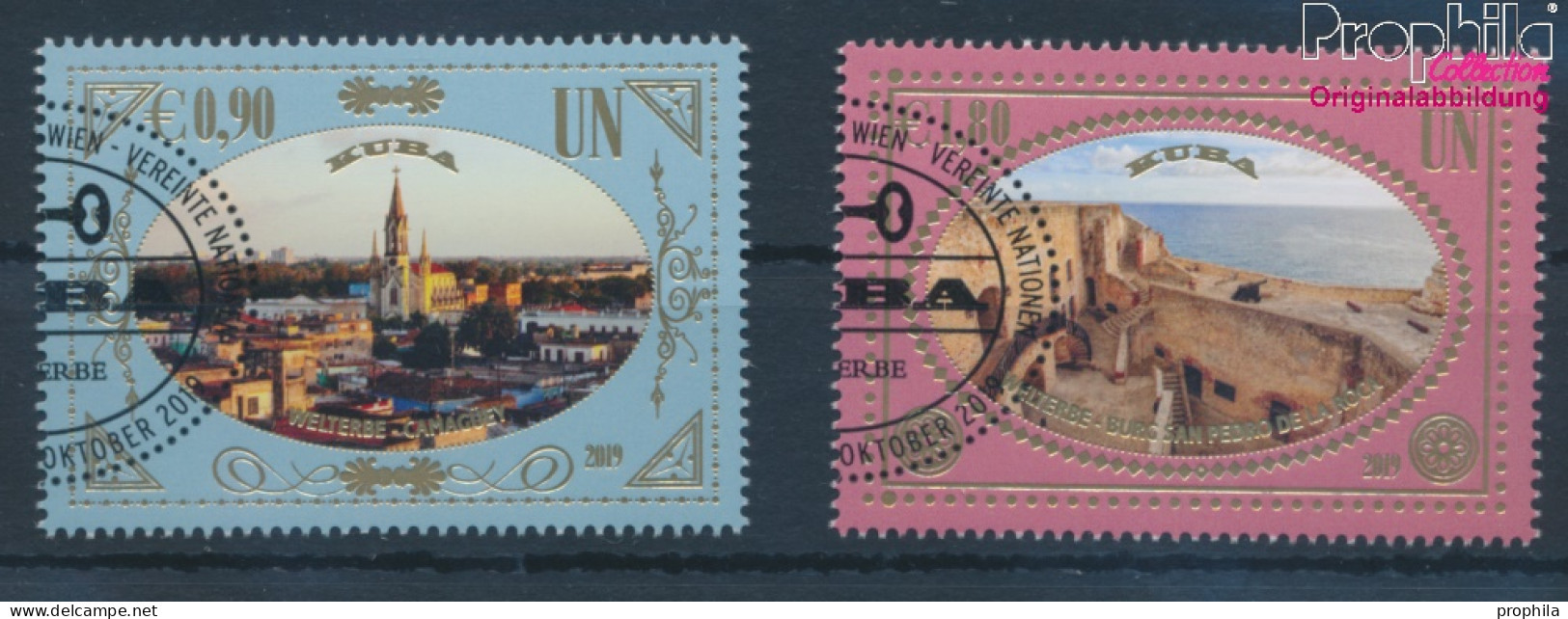 UNO - Wien 1070-1071 (kompl.Ausg.) Gestempelt 2019 UNESCO Welterbe Kuba (10357220 - Gebraucht