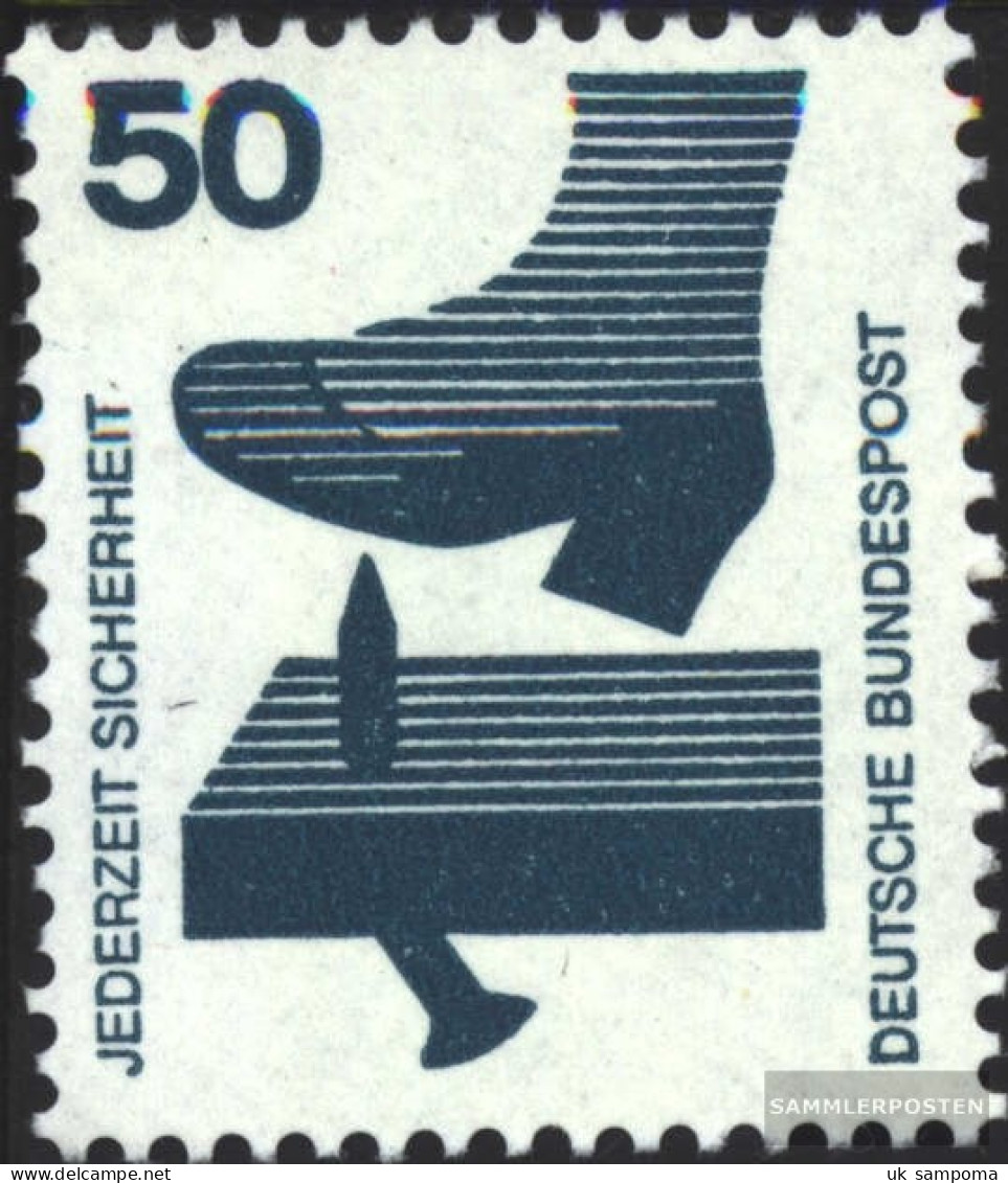 FRD (FR.Germany) 700A Rb With Red Counting Number Unmounted Mint / Never Hinged 1971 Accident Prevention - Nuovi