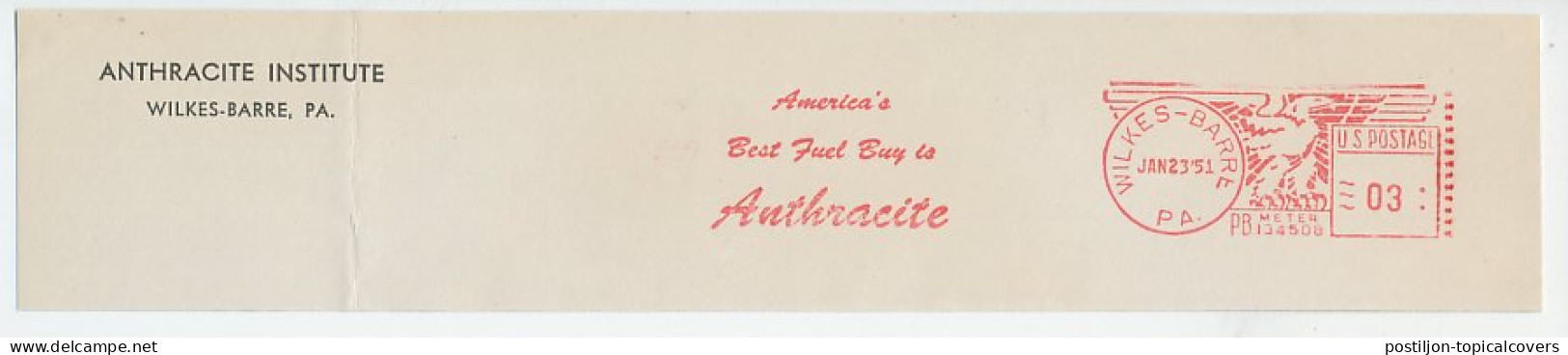 Meter Top Cut USA 1951 Anthracite - Other & Unclassified