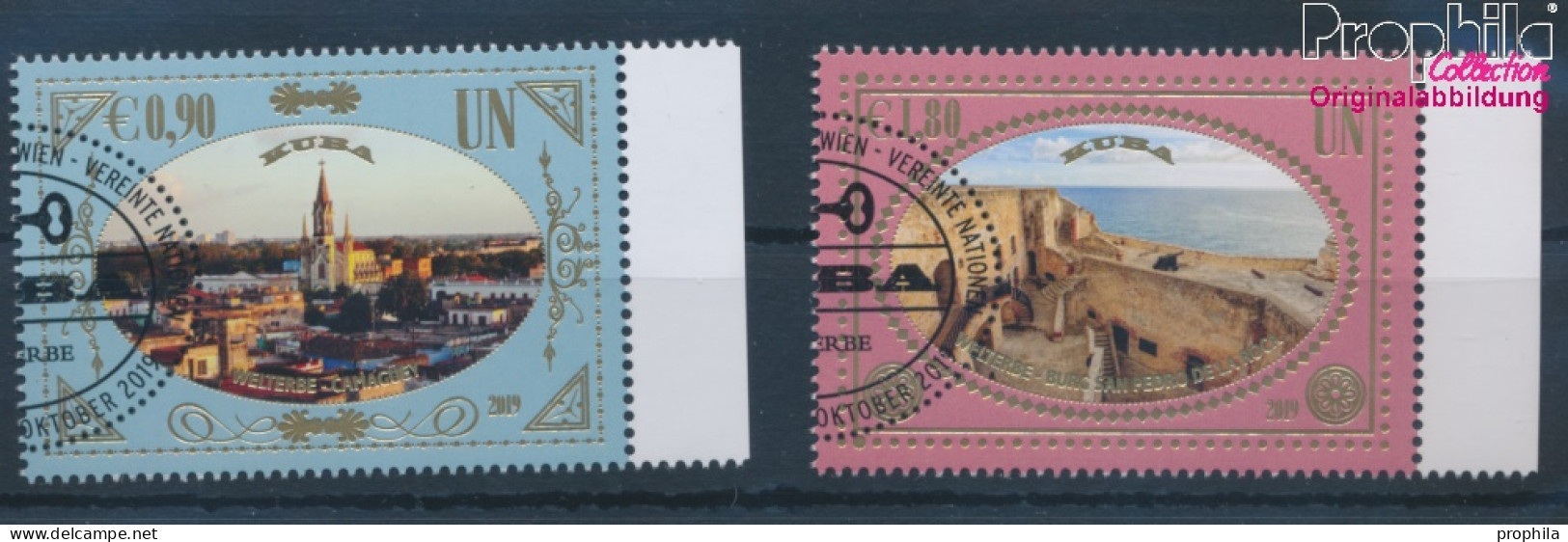 UNO - Wien 1070-1071 (kompl.Ausg.) Gestempelt 2019 UNESCO Welterbe Kuba (10357222 - Used Stamps