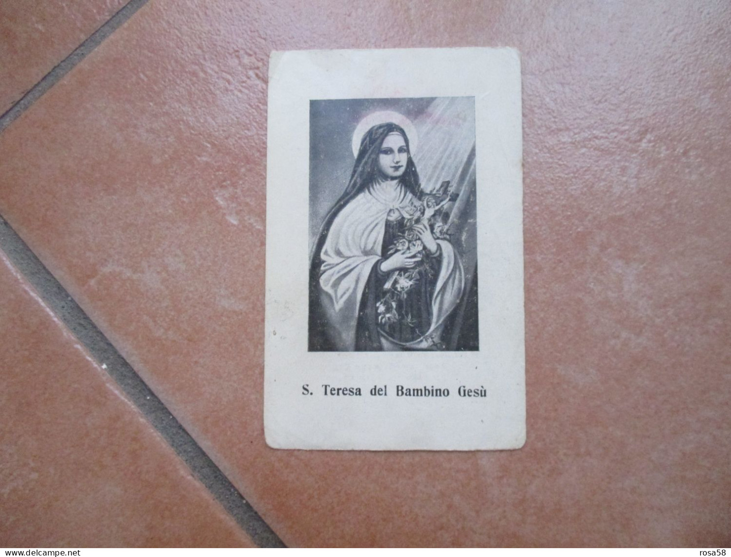 1941 Chiesa Collegiata S.Giovanni Maggiore S.Teresa Del Bambino Gesù - Devotion Images