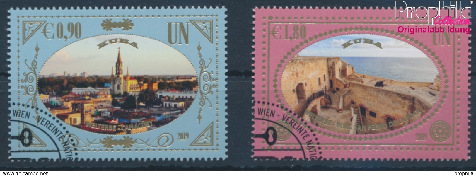 UNO - Wien 1070-1071 (kompl.Ausg.) Gestempelt 2019 UNESCO Welterbe Kuba (10357224 - Gebraucht