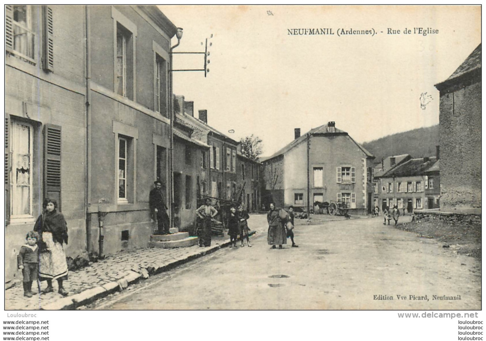 NEUFMANIL RUE DE L'EGLISE - Autres & Non Classés