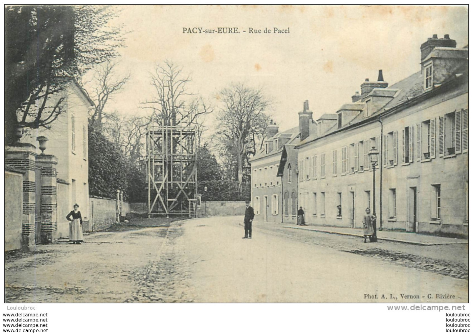 PACY SUR EURE RUE DE PACEL - Pacy-sur-Eure