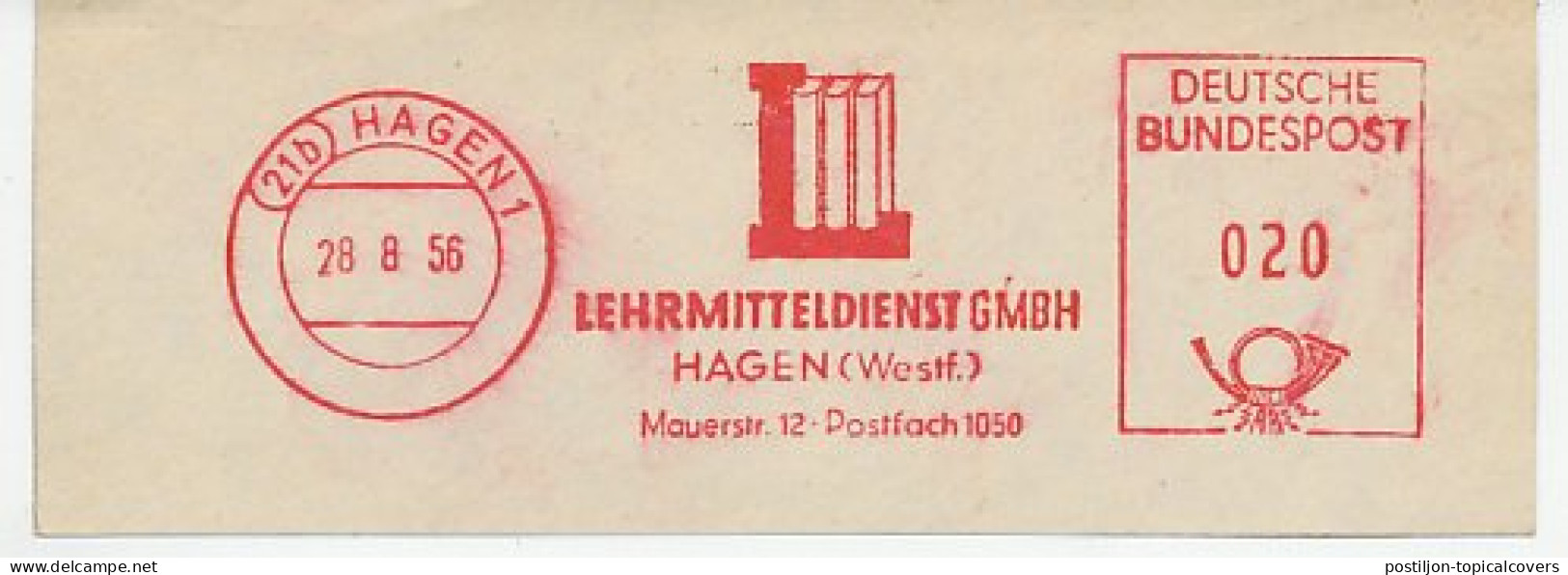 Meter Cut Germany 1956 Book - Learning - Ohne Zuordnung