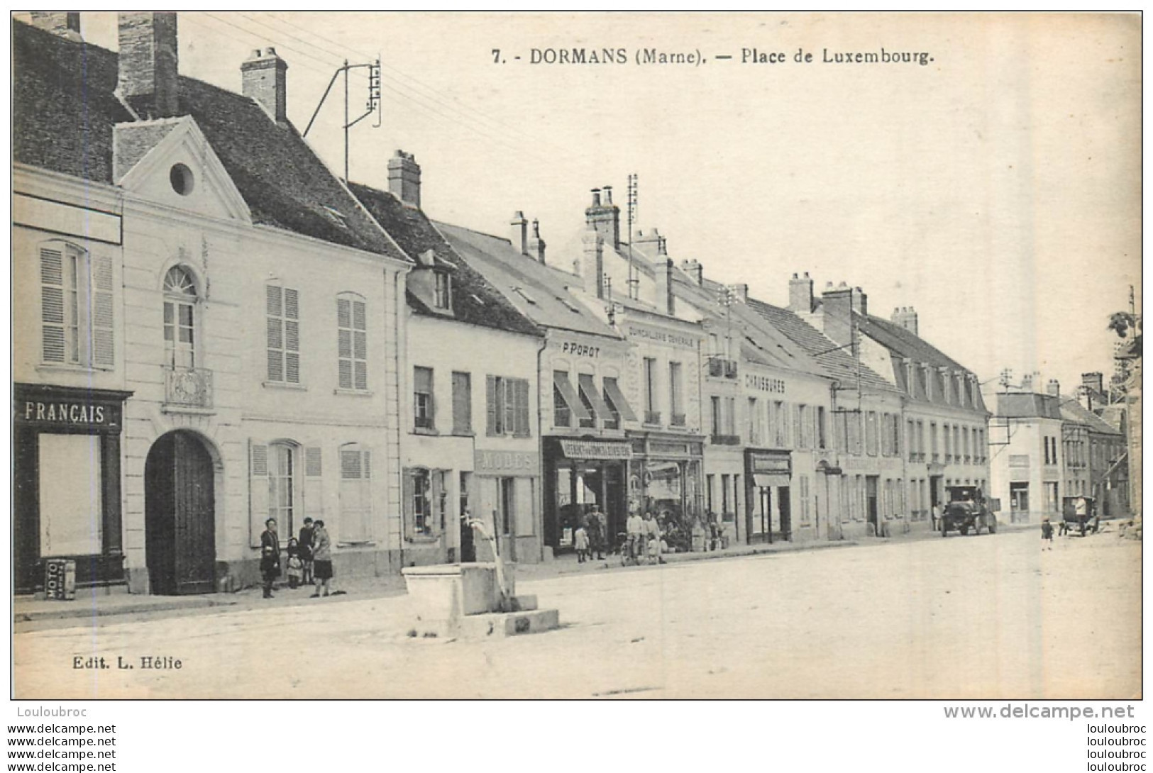 DORTMANS PLACE DE LUXEMBOURG - Dormans