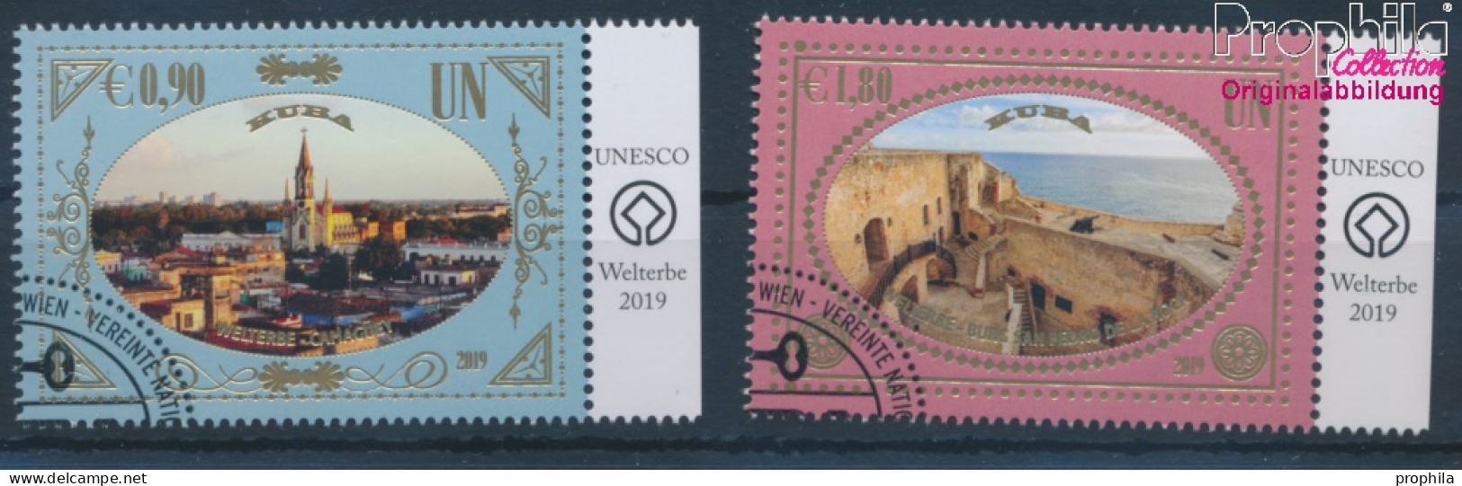 UNO - Wien 1070-1071 (kompl.Ausg.) Gestempelt 2019 UNESCO Welterbe Kuba (10357226 - Used Stamps