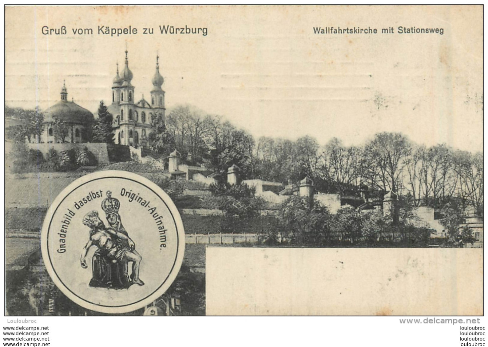 GRUSS VOM KAPPELE ZU WURZBURG - Wuerzburg