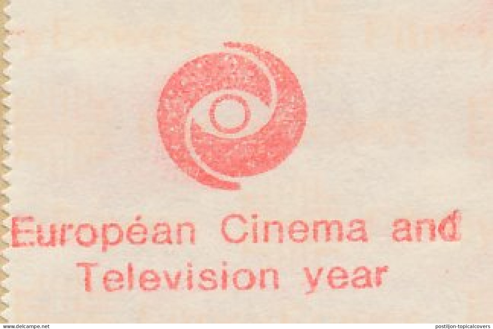 Meter Cut Belgium 1989 European Cinema And Television Year - Cinéma