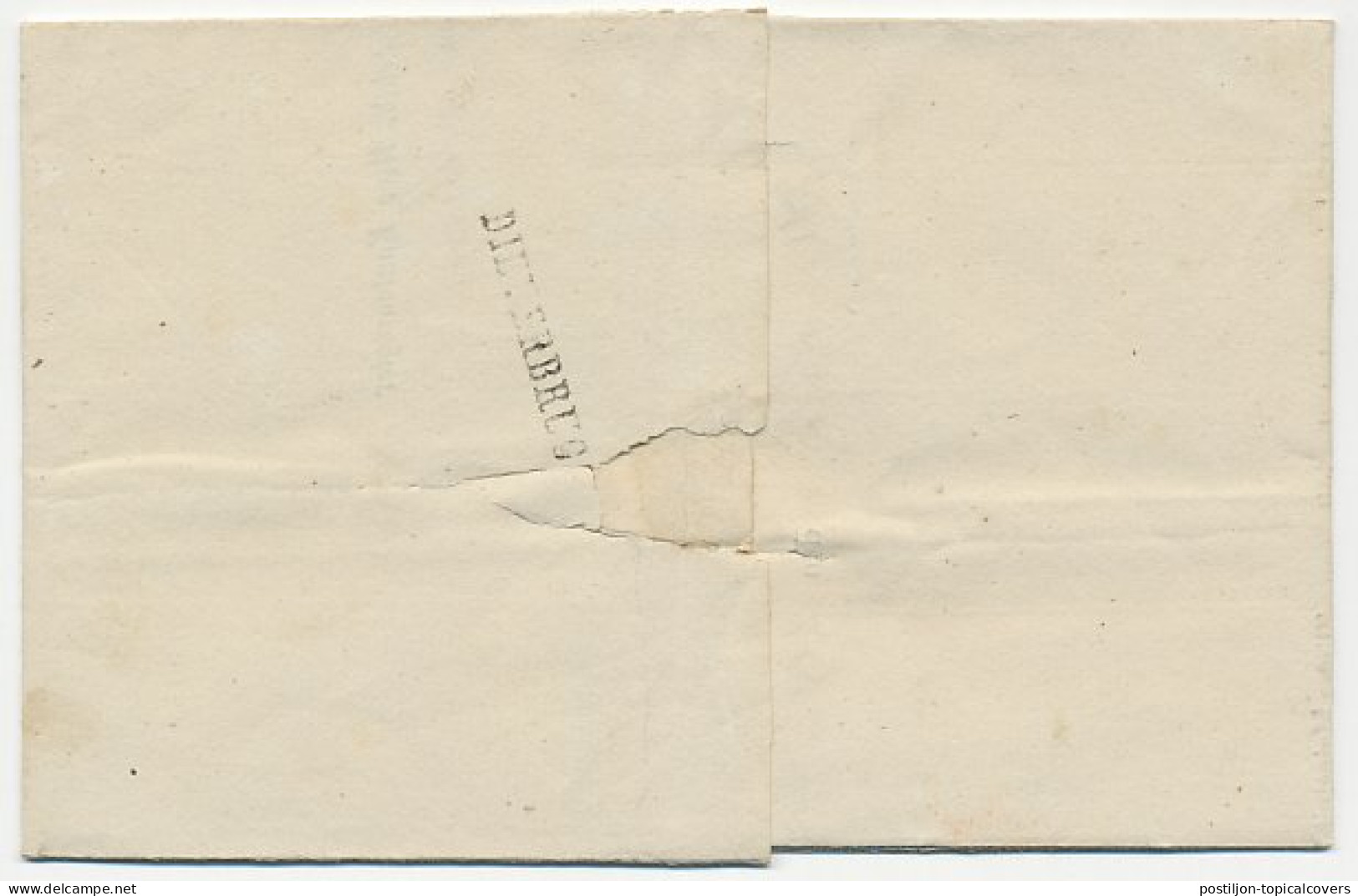 Naamstempel Dieverbrug 1852 - Cartas & Documentos