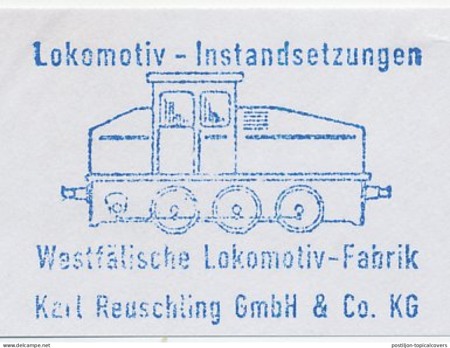Meter Cut Germany 2005 Locomotive Factory - Trains