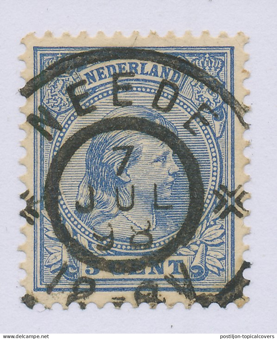 Em. 1891 Grootrondstempel Neede 1898 - Postal History