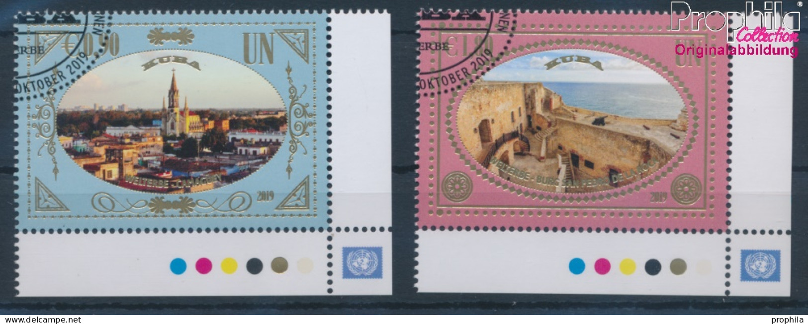 UNO - Wien 1070-1071 (kompl.Ausg.) Gestempelt 2019 UNESCO Welterbe Kuba (10357230 - Used Stamps