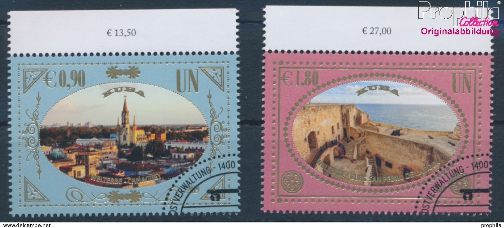 UNO - Wien 1070-1071 (kompl.Ausg.) Gestempelt 2019 UNESCO Welterbe Kuba (10357231 - Gebraucht