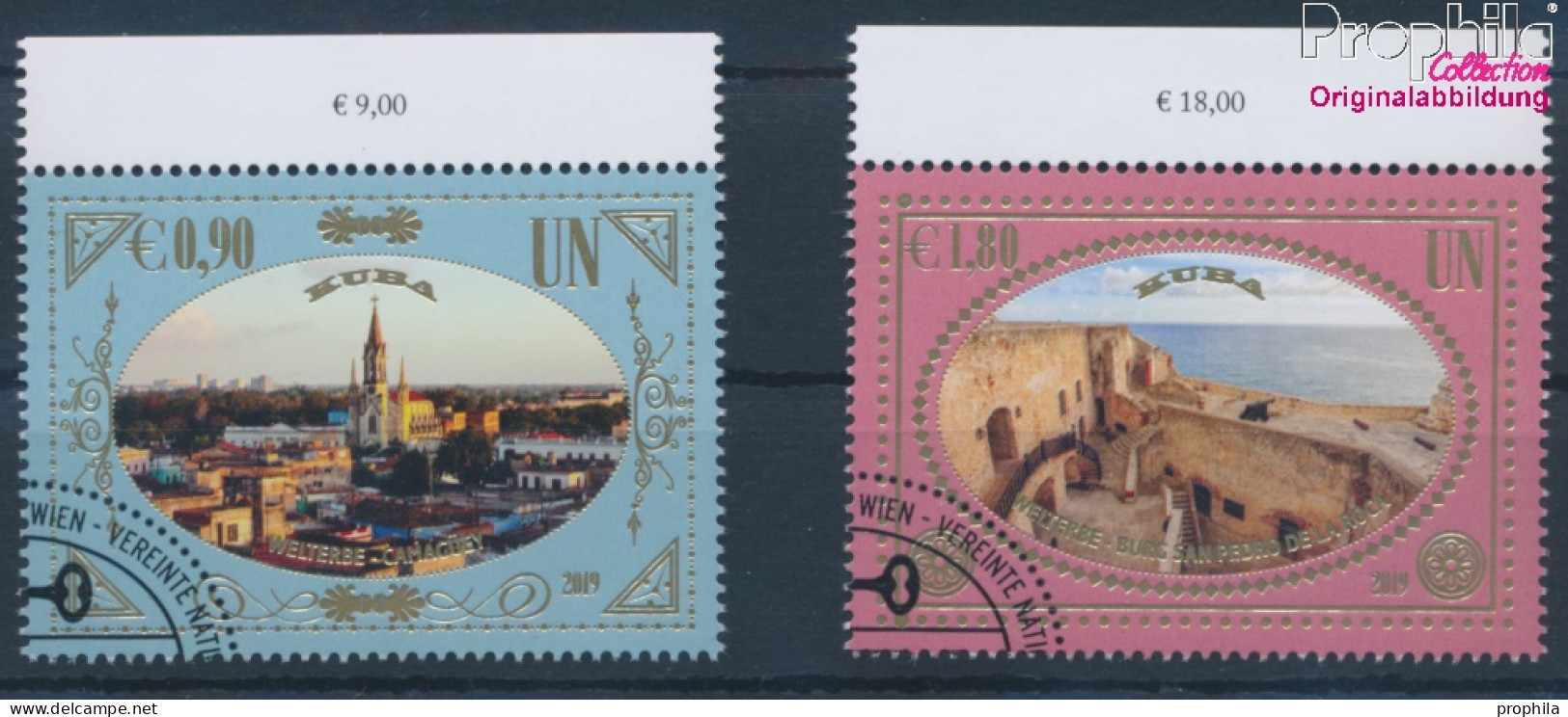 UNO - Wien 1070-1071 (kompl.Ausg.) Gestempelt 2019 UNESCO Welterbe Kuba (10357232 - Oblitérés