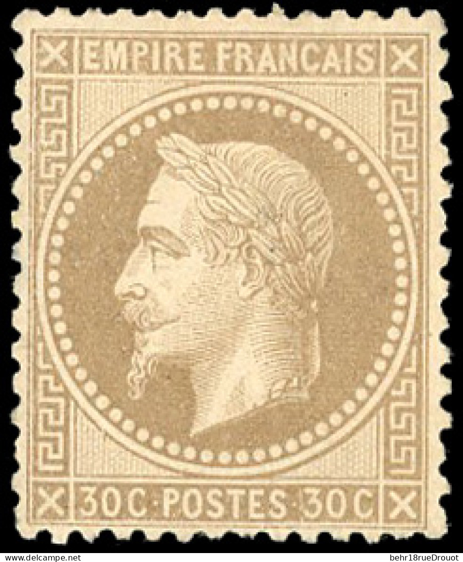 * 30 -  30c. Brun. TB. - 1863-1870 Napoléon III Lauré