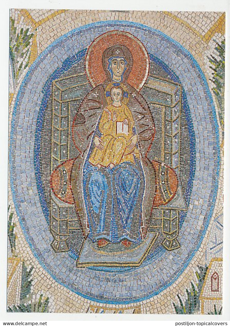 Postal Stationery Vatican 2001 Mosaic - Mother Of The Redeemer - Otros & Sin Clasificación
