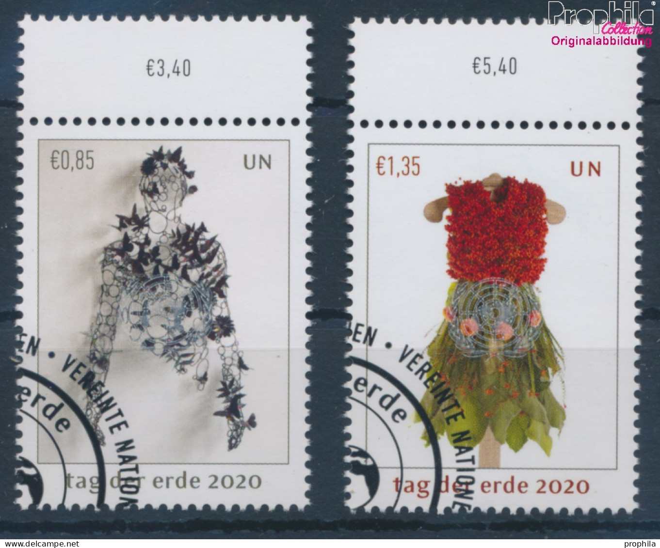 UNO - Wien 1084-1085 (kompl.Ausg.) Gestempelt 2020 Tag Der Erde (10357214 - Used Stamps