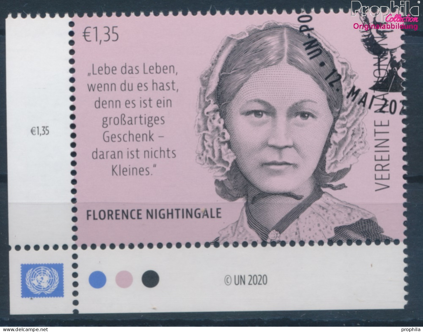 UNO - Wien 1086 (kompl.Ausg.) Gestempelt 2020 Florence Nightingale (10357184 - Gebruikt