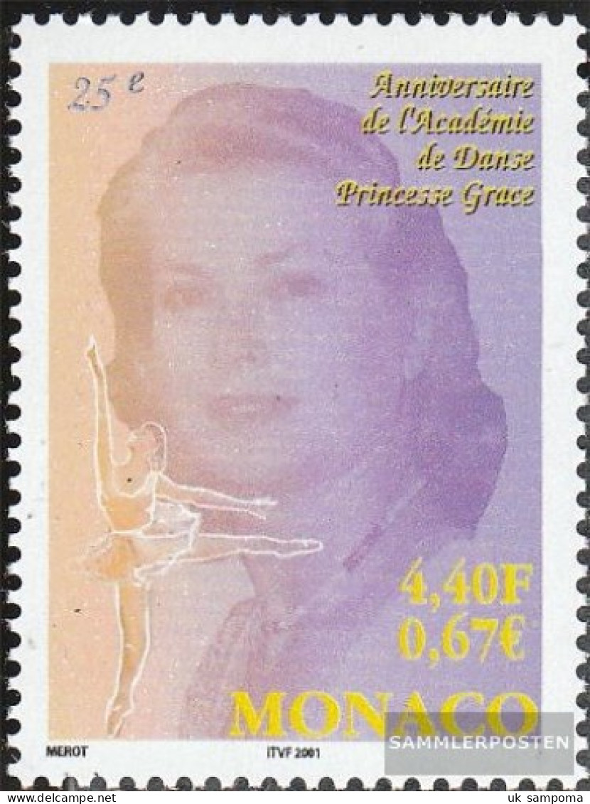 Monaco 2556 (complete Issue) Unmounted Mint / Never Hinged 2001 Academy For Dance - Unused Stamps