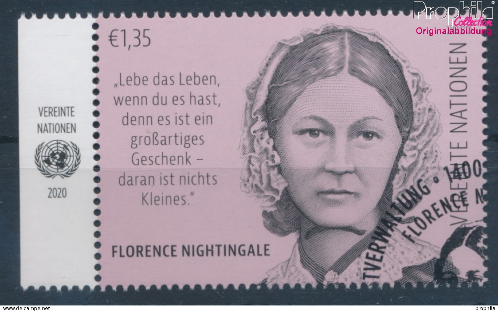 UNO - Wien 1086 (kompl.Ausg.) Gestempelt 2020 Florence Nightingale (10357185 - Oblitérés