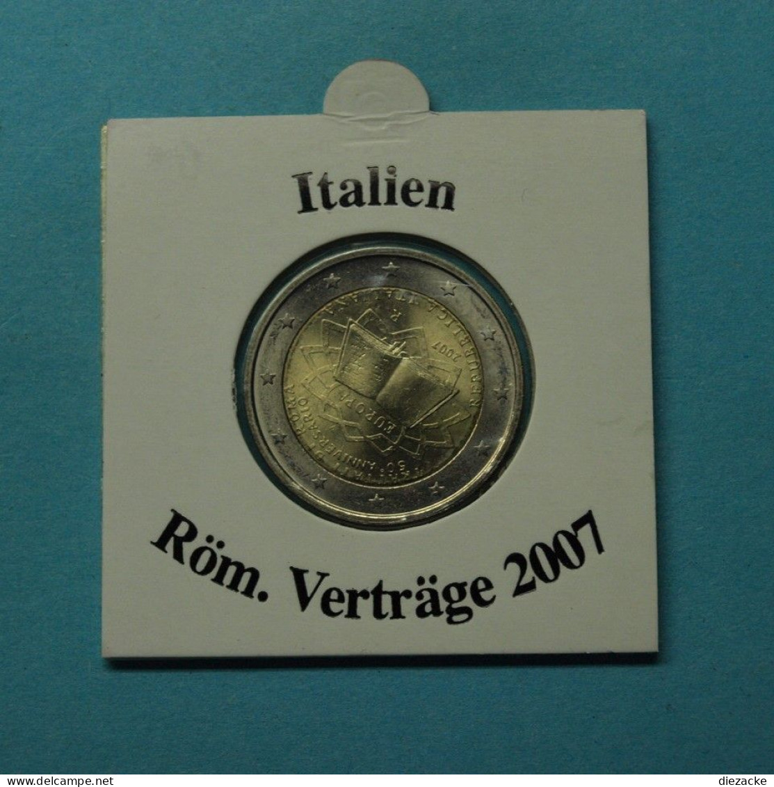 Italien 2007 2 Euro Römische Verträge ST (M5347 - Gedenkmünzen